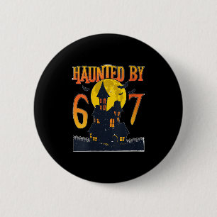 Kvinnor hemsökta av 6 7 kärlek Halloween Soky Six Knapp