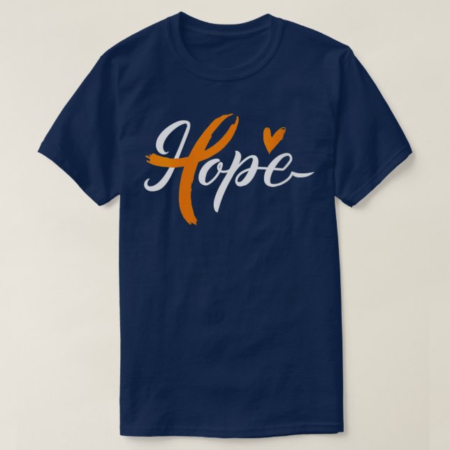 Kvinnor hoppas att Leukemi ska få stöd för Leukemi T Shirt (Design framsida)