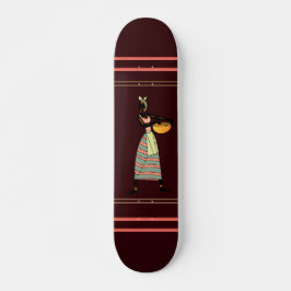 Kvinnor i Afrika Skateboard