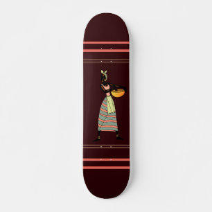 Kvinnor i Afrika Skateboard
