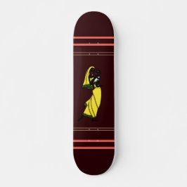 Kvinnor i Afrika Skateboard