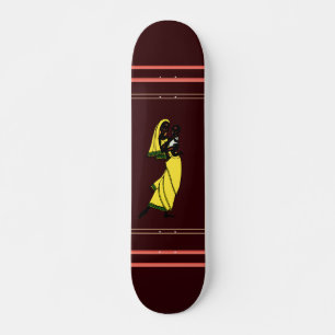 Kvinnor i Afrika Skateboard