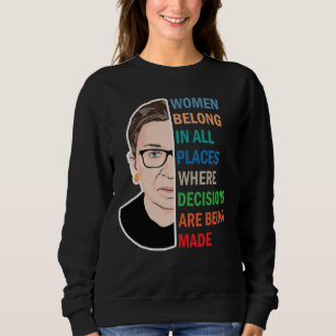 Kvinnor i alla Ställe Ruth Bader Ginsburg Rbg T Shirt