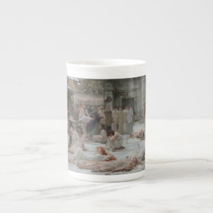 Kvinnor i Amphissa (av Herr Lawrence Alma-Tadema) Benporslin Mugg