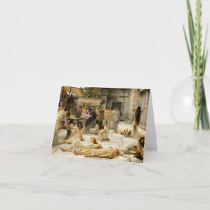 Kvinnor i Amphissa av Lawrence Alma-Tadema Tack Kort