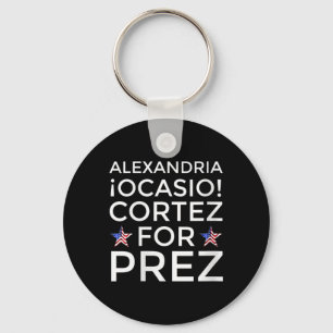 Kvinnor i Aoc för president Alexandria Ocasio-cort Nyckelring