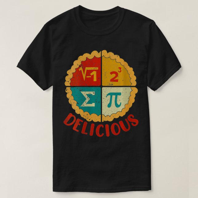 Kvinnor i Ate Sum Pi Math Equation Lustigt lite Pa T Shirt (Design framsida)