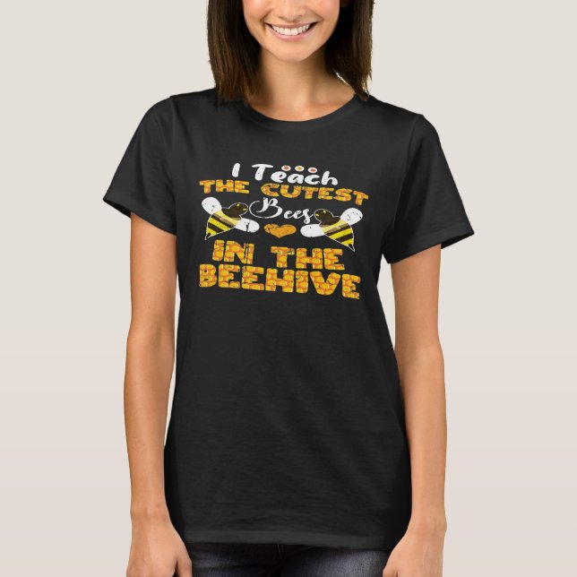 Kvinnor i Beehive-Beek som får flest bin T Shirt (Framsida)