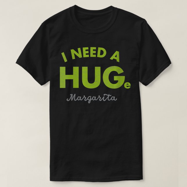 Kvinnor i behov av en HUG Margarita Mamacita Funny T Shirt (Design framsida)