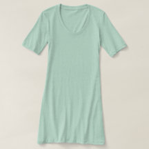 Kvinnor i Bella Canvas T-Shirt Dress 4 färg
