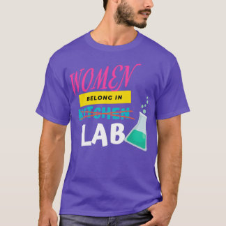 Kvinnor i Belong i Lab T Shirt