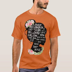 Kvinnor i Bibliotek som hon kommer att förlora sin T Shirt