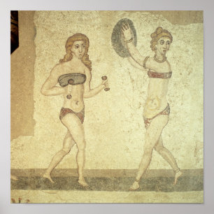Kvinnor i 'bikinier poster