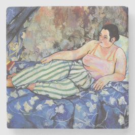 Kvinnor i Blå Bedroom (av Suzanne Valadon) Stenunderlägg