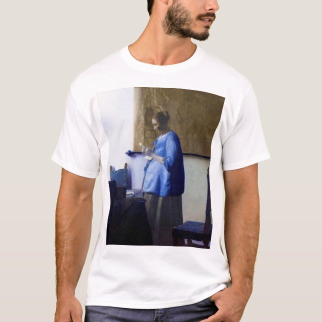 Kvinnor i blå, Johannes Vermeer T Shirt (Framsida)