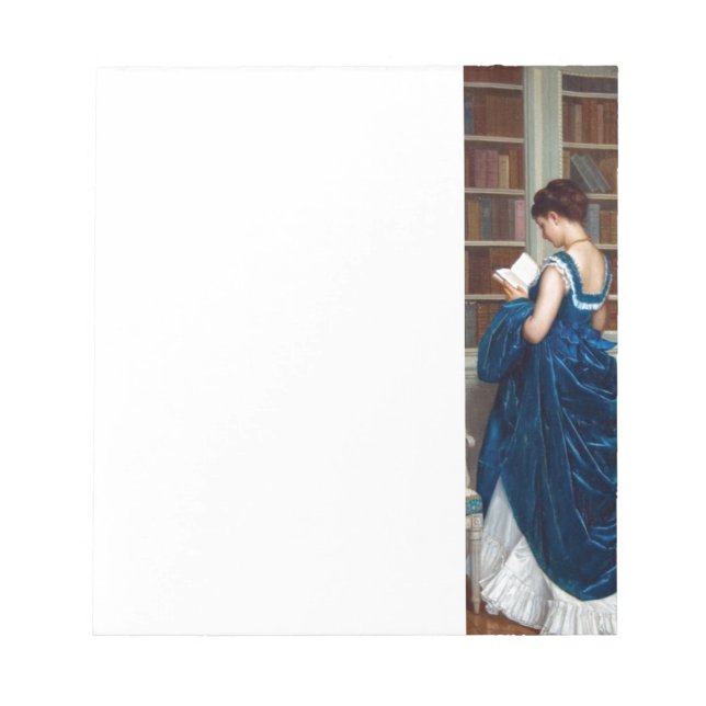 Kvinnor i blått, läsa Bok Anteckningsblock (Framsida)