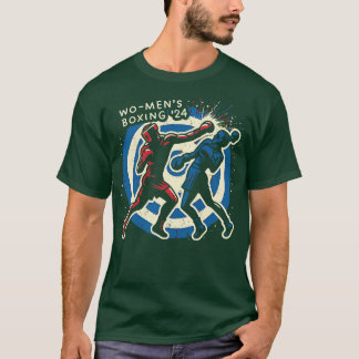 Kvinnor i Boxing 24 Parisspel T Shirt