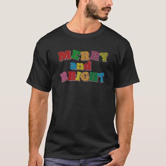KVINNOR I brev I färglösa block T Shirt (Framsida)