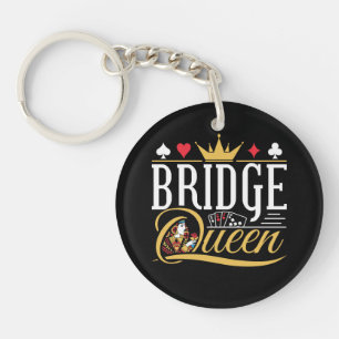 Kvinnor i Bridge Queen Card-spel