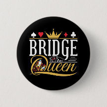 Kvinnor i Bridge Queen Card-spel