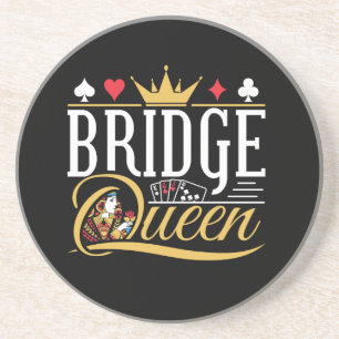 Kvinnor i Bridge Queen Card-spel Underlägg