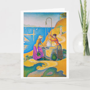 Kvinnor i brunnen, Signac Kort