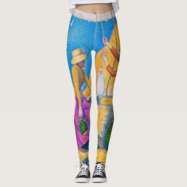 Kvinnor i brunnen, Signac Leggings (Framsida)