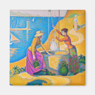 Kvinnor i brunnen, Signac Magnet