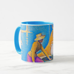 Kvinnor i brunnen, Signac Mugg