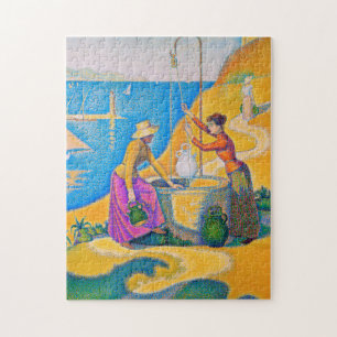 Kvinnor i brunnen, Signac Pussel