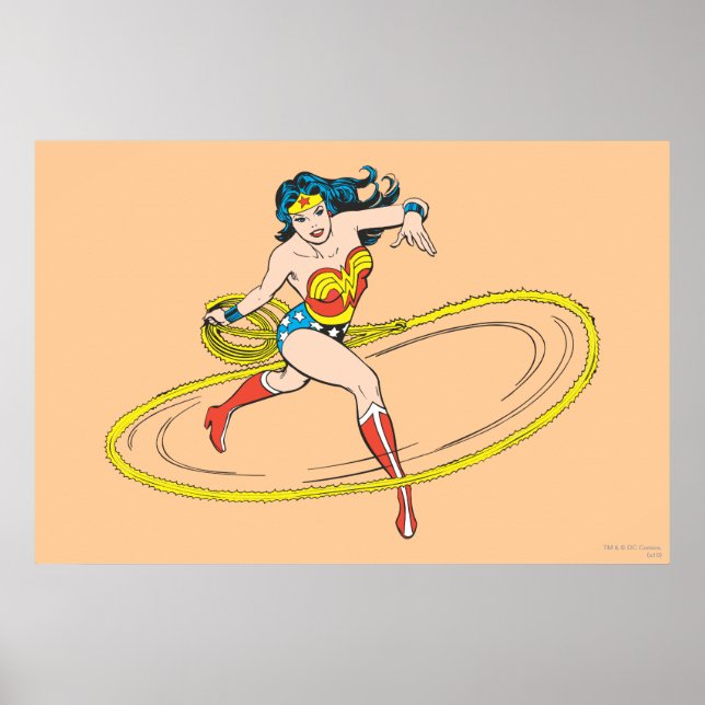  kvinnor i cirkel med Lasso Poster (Framsidan)