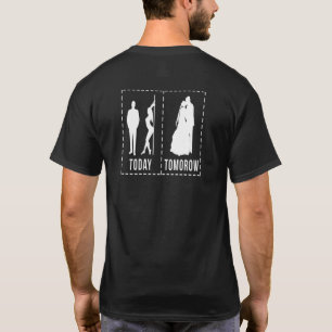 Kvinnor i dag i morgon Bride T Shirt