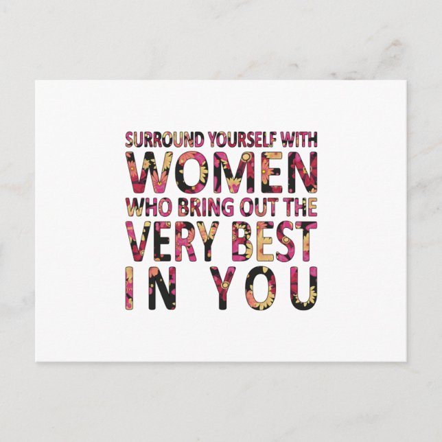Kvinnor i dagstunga Kvinnor i kvinnlig feminism Gi Vykort (Framsida)