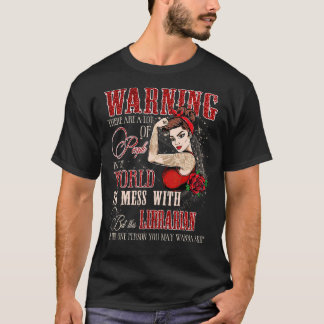 Kvinnor i den här bibliotekarien är den som du kan t shirt
