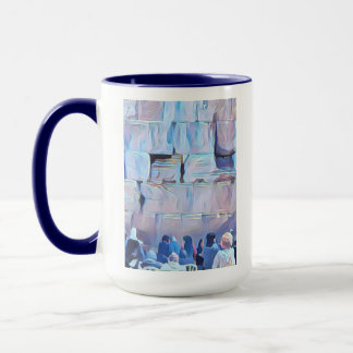 Kvinnor i den Westerna muren Jerusalem Mugg