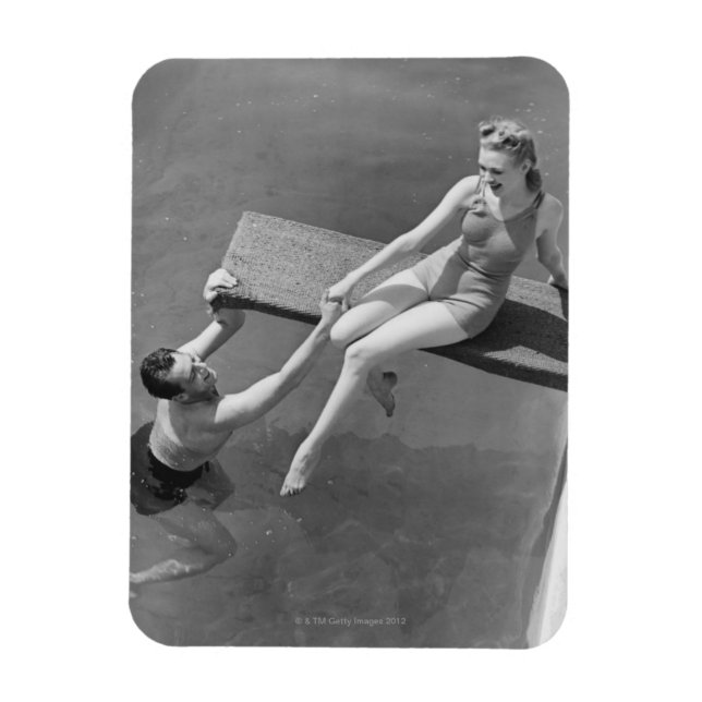 Kvinnor i dykstyrelsen magnet (Vertikal)