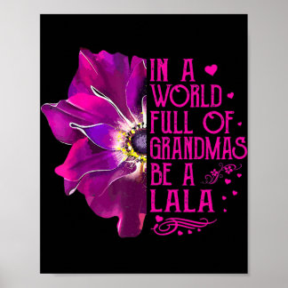 Kvinnor i en Fullt av mormor i Lala Poster