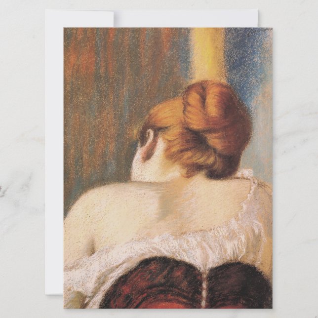 Kvinnor i en korset (av Federico Zandomeneghi) Kort (Framsida)