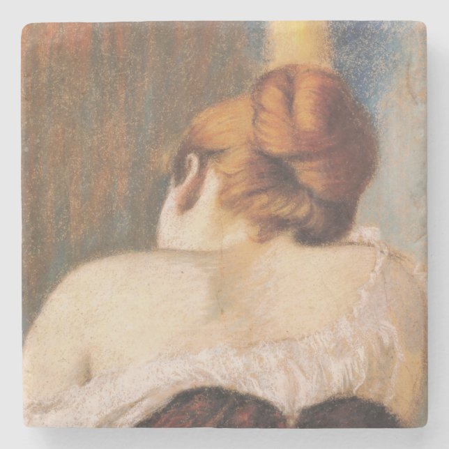 Kvinnor i en korset (av Federico Zandomeneghi) Stenunderlägg (Framsidan)