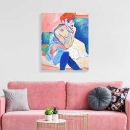 Kvinnor i ett Chemise | Andre Derain | Canvastryck