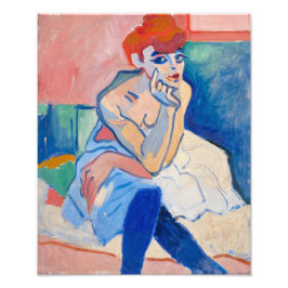 Kvinnor i ett Chemise | Andre Derain | Fototryck