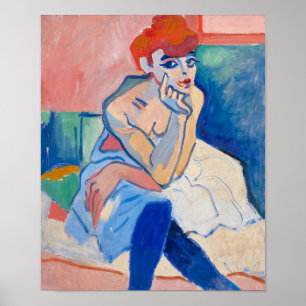 Kvinnor i ett Chemise   Andre Derain   Poster