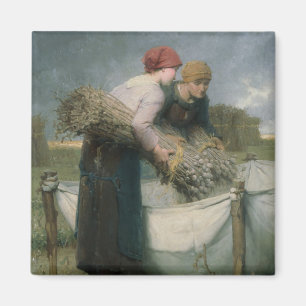 Kvinnor i fält, 1882 magnet