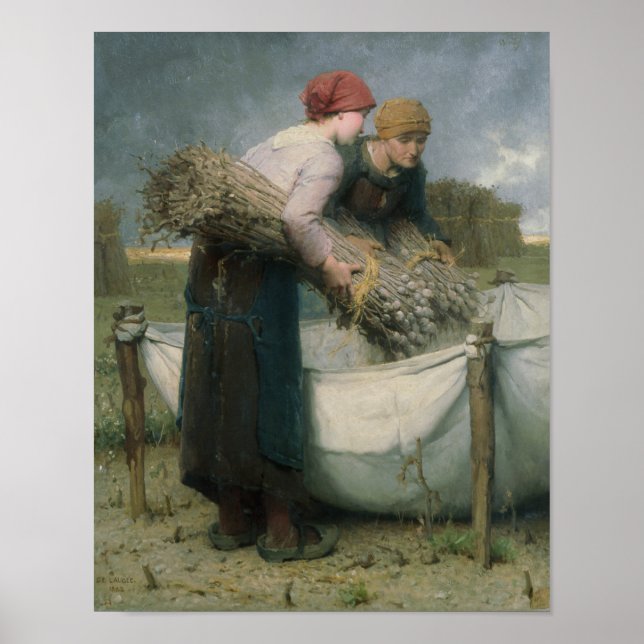 Kvinnor i Fält, 1882 Poster (Framsidan)