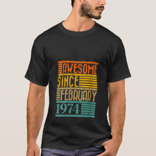 Kvinnor i Fantastisk sedan februari 1974 50 år gam T Shirt