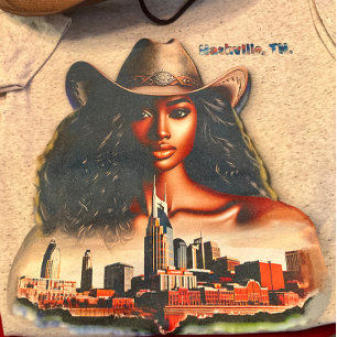 Kvinnor i Färg och Nashville Music T Shirt