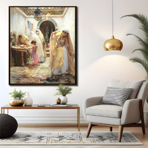 Kvinnor i Fontän Poster