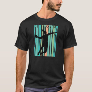 Kvinnor i handboll 47:e födelsedag t shirt