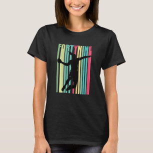 Kvinnor i handboll 49:e födelsedag t shirt