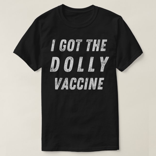 Kvinnor I Har VNeck för Dolly Vaccine T Shirt (Design framsida)